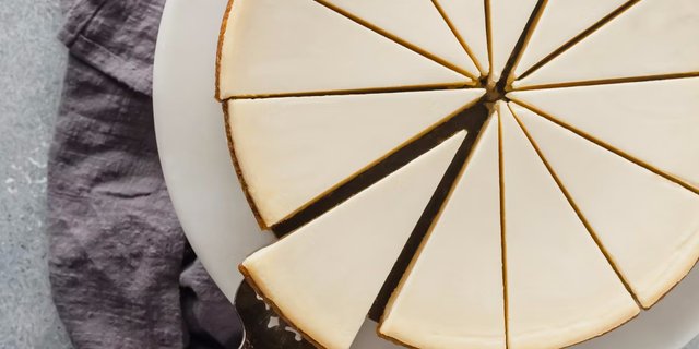 Whole Plain Cheesecake