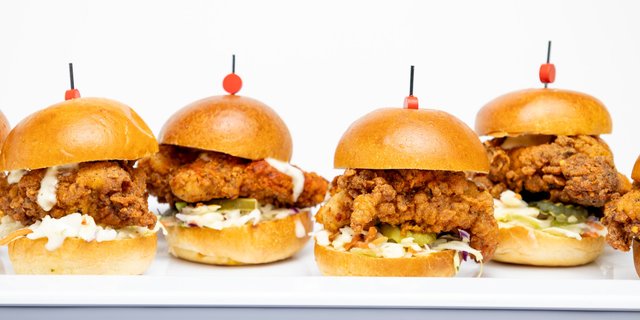 Nashville Fried Chicken Sliders