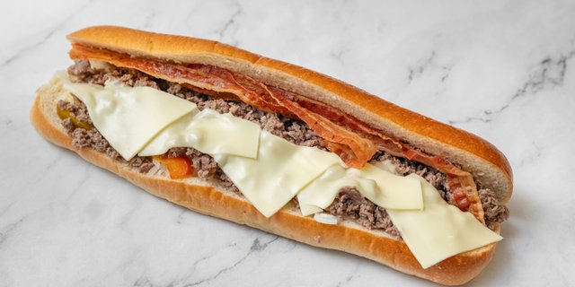 Steak & Cheese w/ Bacon Sub