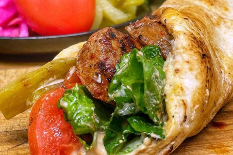 Lamb Kebab Wrap