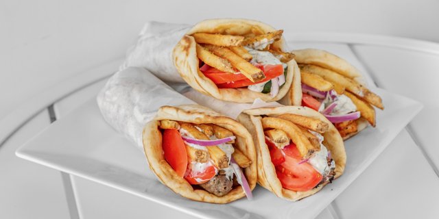 Pork Souvlaki Pita