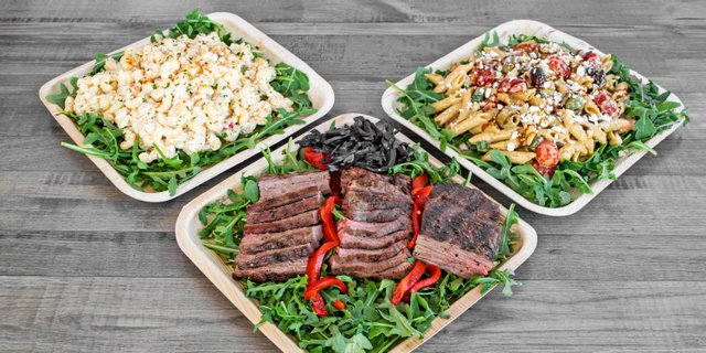 Grilled Flank Steak Family-Style Platters