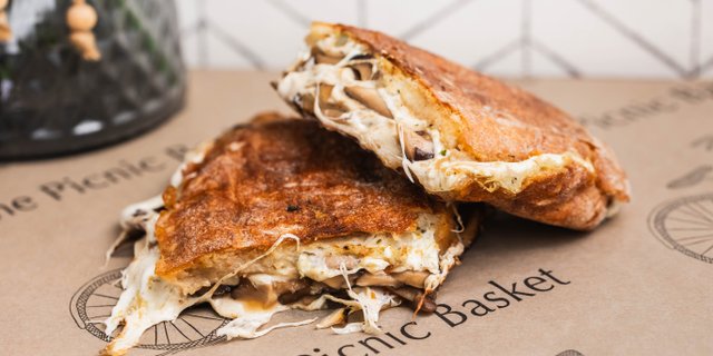 Shiitake Melt Sandwich