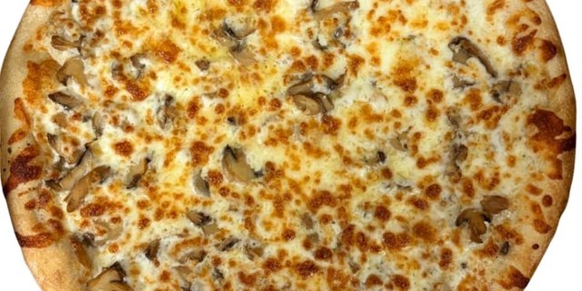 Mushroom Melt Pizza