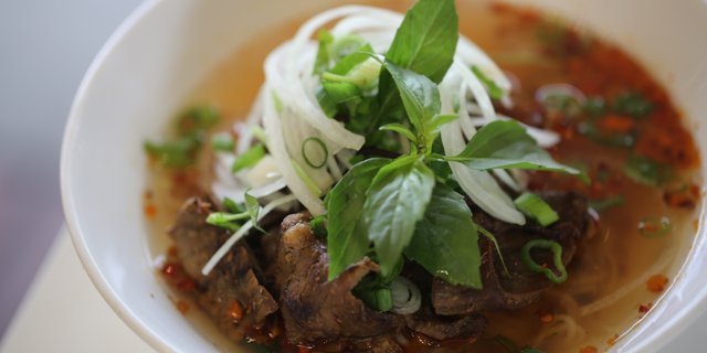 Spicy Grilled Beef Pho