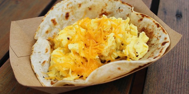 Egg & Cheese Taco