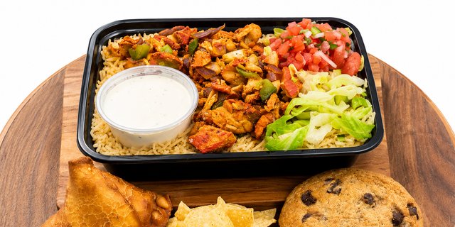 Halal-Style Chicken Bowl