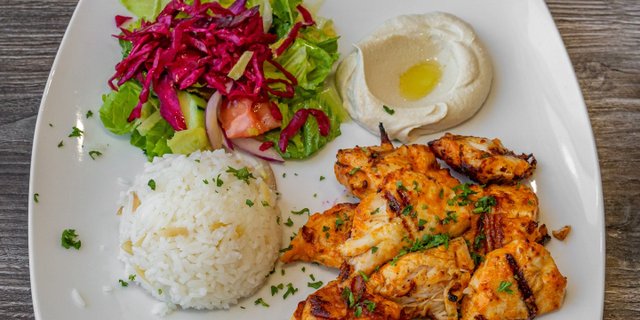 Chicken Kebab Plate