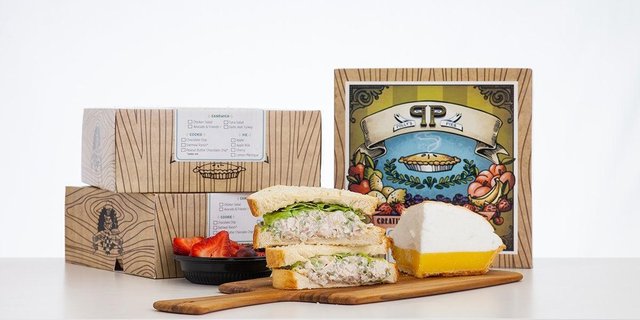 Tuna Salad w/ Pie