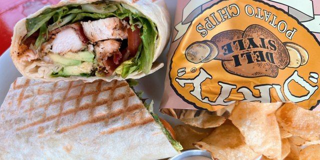 Grilled Chicken Club Wrap