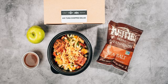 Ahi Tuna Chopped Salad Boxed Lunch