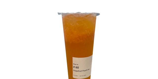 Grapefruit Peach Tea