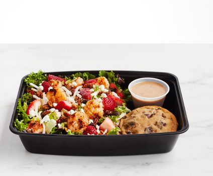 Grilled Shrimp & Strawberry Salad Boxed Lunch