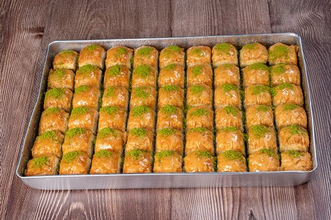 Square Baklava Tray