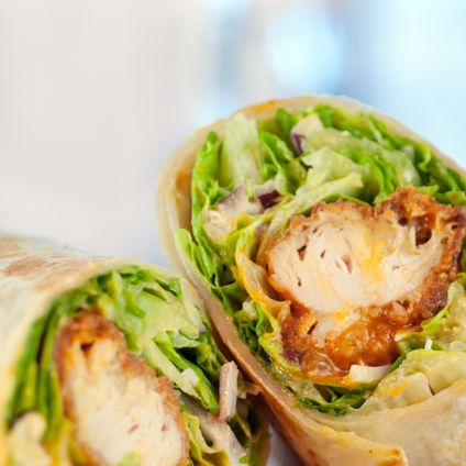 Buffalo Chicken Wrap Platter