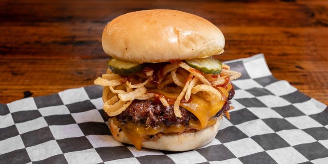 Stacked House Burger Box