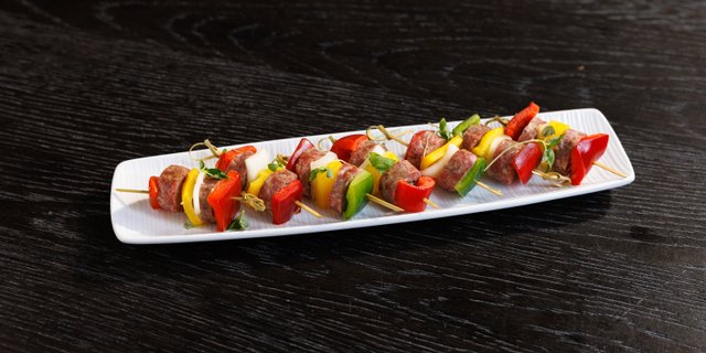 Homemade Sausage & Pepper Spiedini