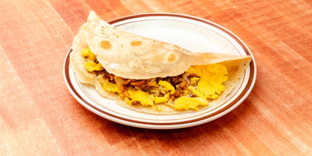 Potato, Egg & Cheese Taco