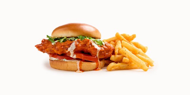 Buffalo Chicken Sandwich w/ Bleu Cheese Boxed Lunch