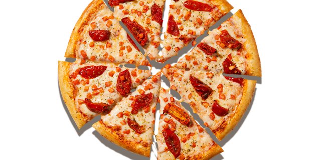 Vegan Tomato Pie Pan Pizza