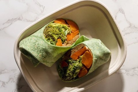Smoked Tempeh Wrap