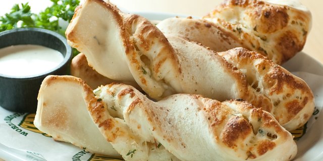 Garlic-Parmesan Twists