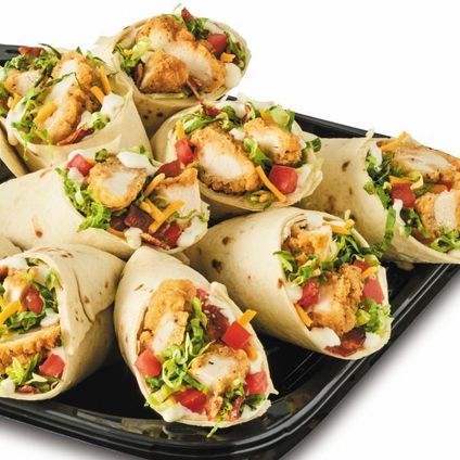 Crispy Chicken Wrap Platter