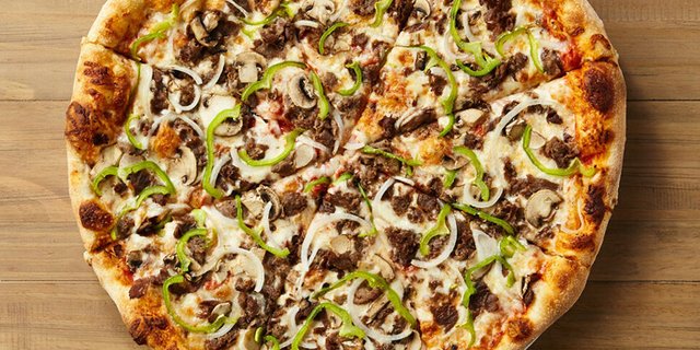 Steak & Cheese Pizza