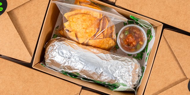 Honey Truffle Buffalo Chicken Burrito Box