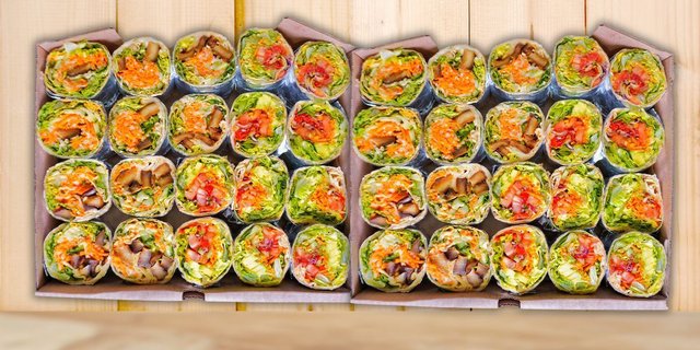 Assorted Wrap Tray