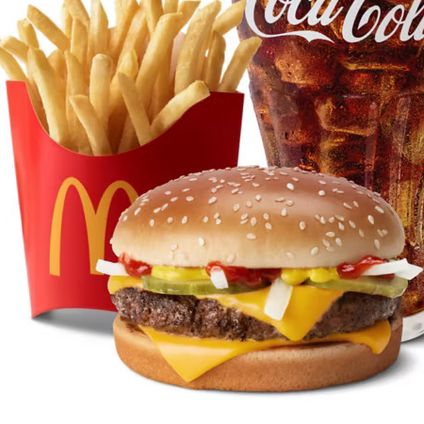 Quarter Pounder w/ Cheese Burger Meal
