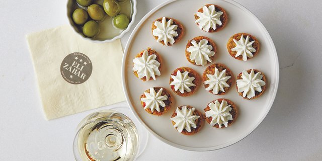 Goat Cheese & Roasted Vegetable Tartlets