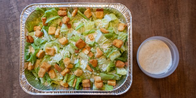 Classic Caesar Salad Half Sheet Pan
