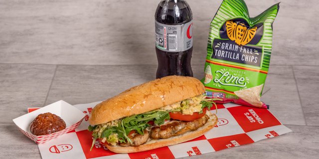 Grilled Chicken Sandwich Bagged Lunch