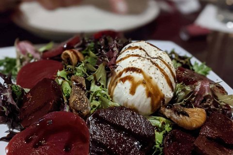 Beets & Burrata Salad