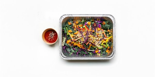 Korean Maple Kale Salad