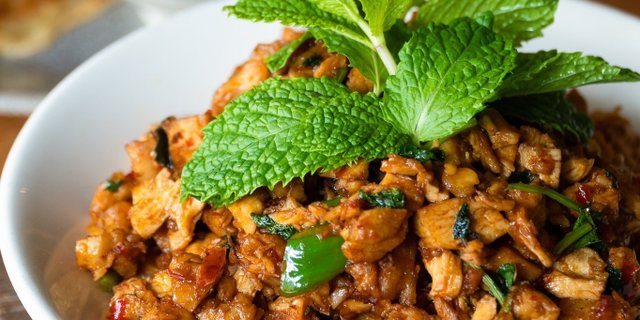 Minced Chicken & Mint