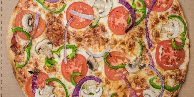 Vegetated Pizza