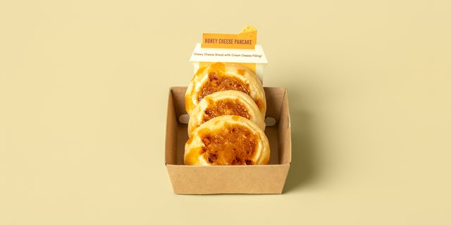 Honey Cheese Mochi Pancakes Box