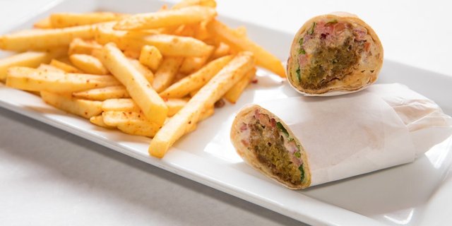 Falafel Pita Wrap