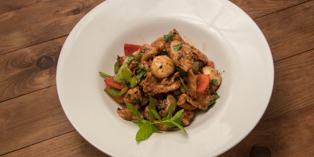 Cilantro Diced Chicken