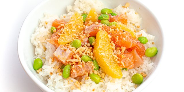 Salmon Ponzu