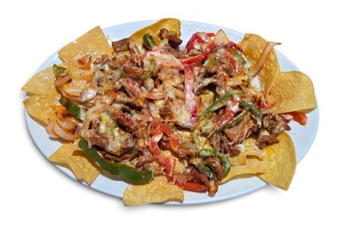 Chicken Fajita Nachos