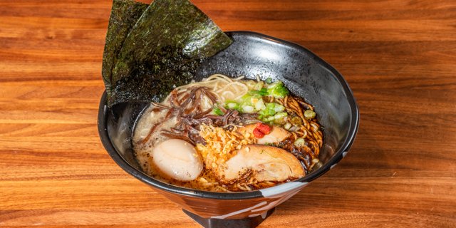 Premium Tonkotsu Red Bowl