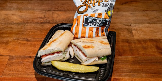 Smoked Chicken Club Sandwich Box