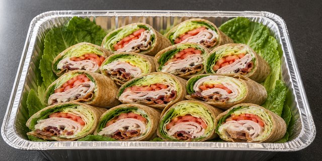 Turkey Club Wraps