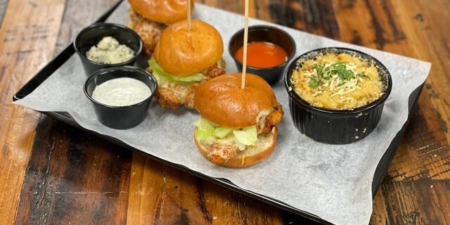 Buffalo Chicken Sliders