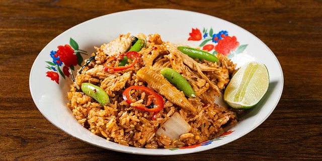 Individual Basil Fried Rice