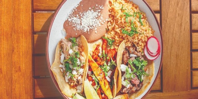 The Taco Lunch Combo Box