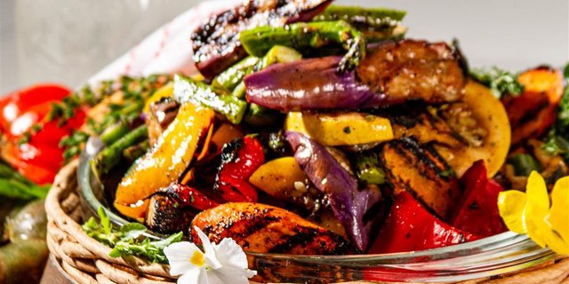 Grilled Marinated Vegetables